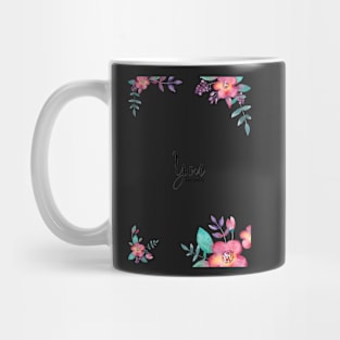 Flowers card Mug